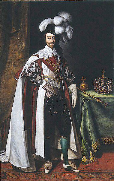 Daniel Mijtens Charles I oil painting image